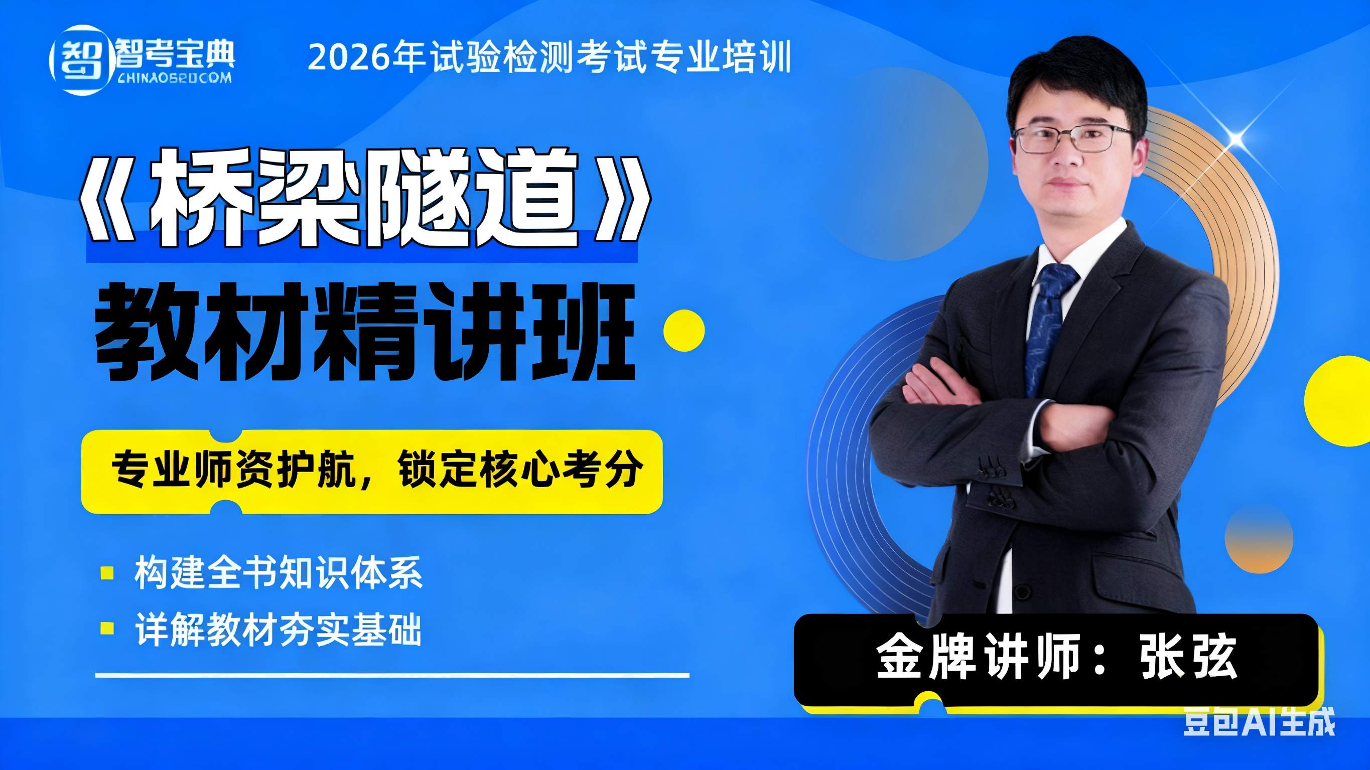 2026检测师(含助理)《桥梁隧道》精讲班